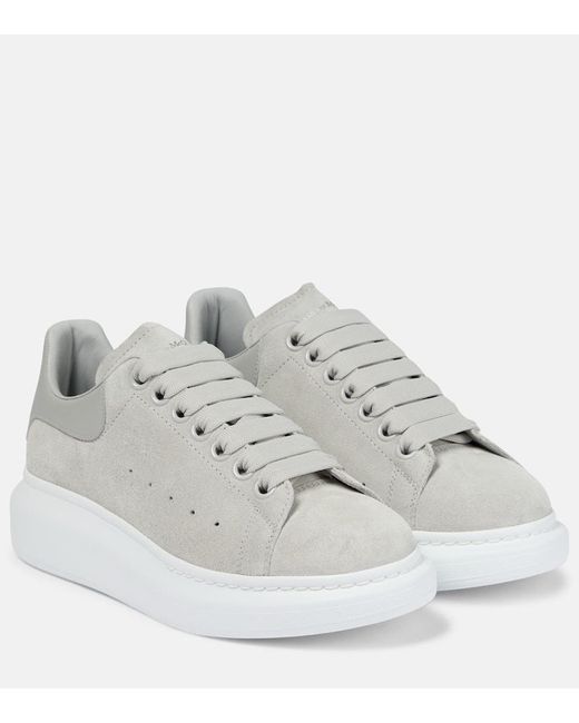Oversized Sneakers - Alexander Mcqueen - White/Black - Leather ref.803061 -  Joli Closet