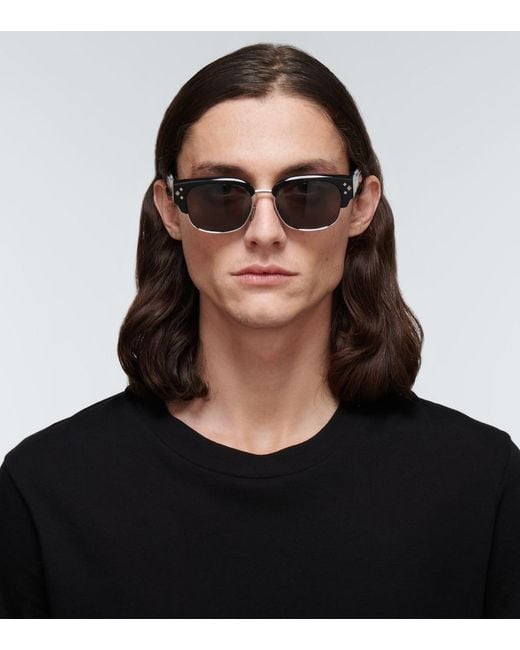 Dior Brown Cd Diamond C1U Square Sunglasses for men
