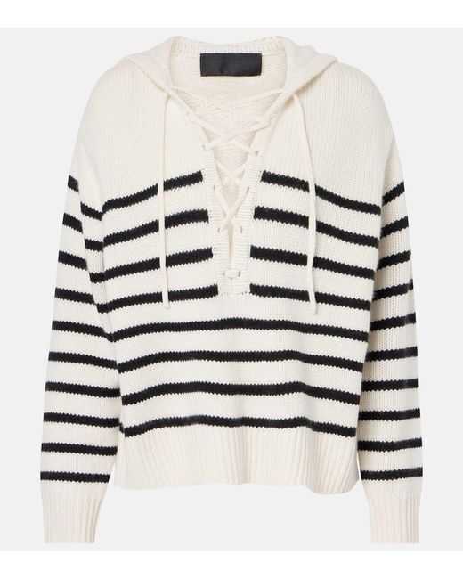 Nili Lotan White Pullover Noemi Aus Kaschmir