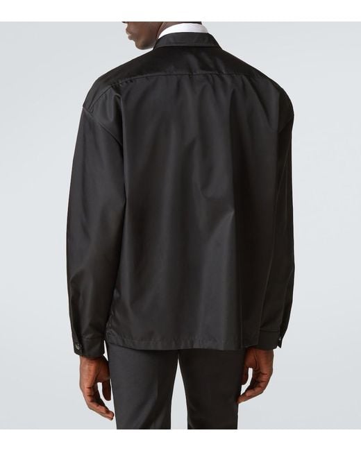 Prada Black Re-Nylon Jacket for men