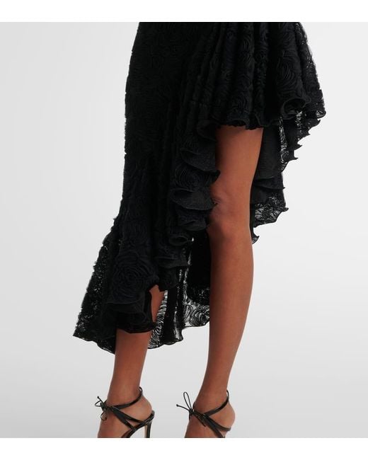 Robe de robe Birger Birger Christensen 'Flower Mesh' ROTATE BIRGER CHRISTENSEN en coloris Black
