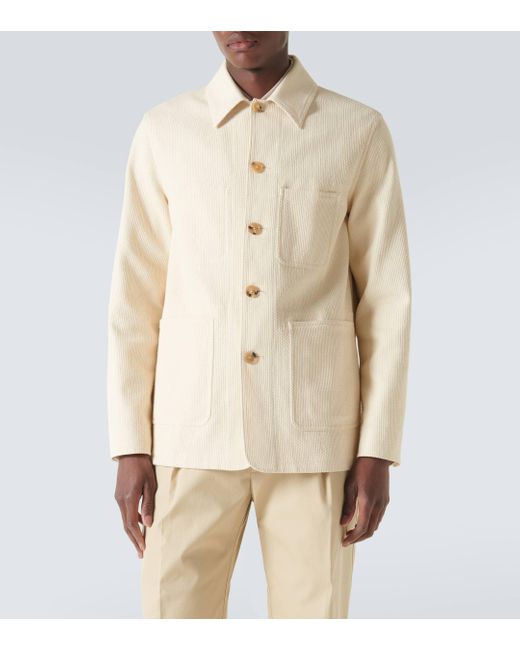 Loro Piana Natural Kora Cotton Jacket for men