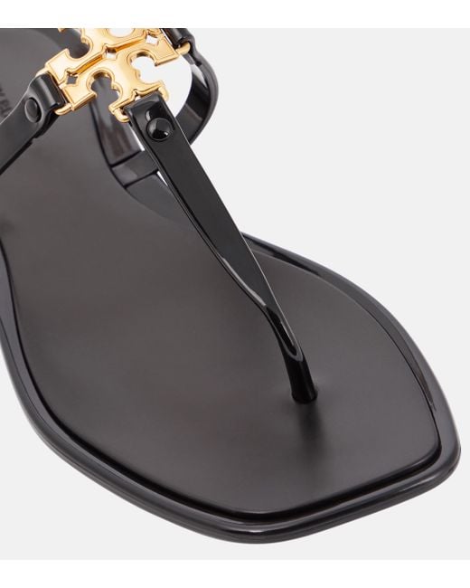 Rubber tory burch sandals top
