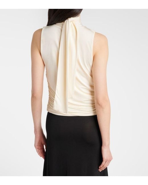 AYA MUSE Natural Brise Draped Top