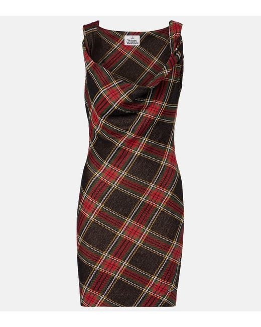 Abito Corto Anna di Vivienne Westwood in Red