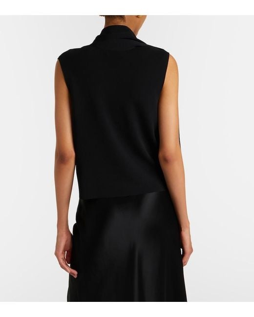 Top Tommy Con Sciarpa di Altuzarra in Black