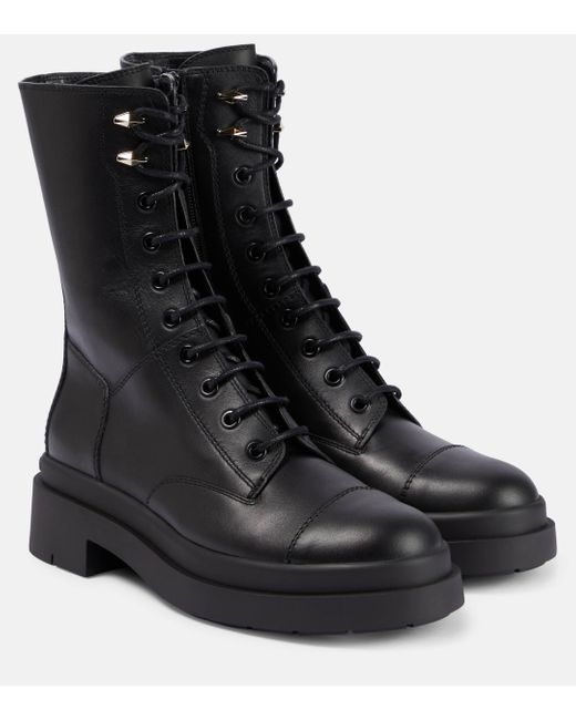 Jimmy Choo Black Nari Leather Boots