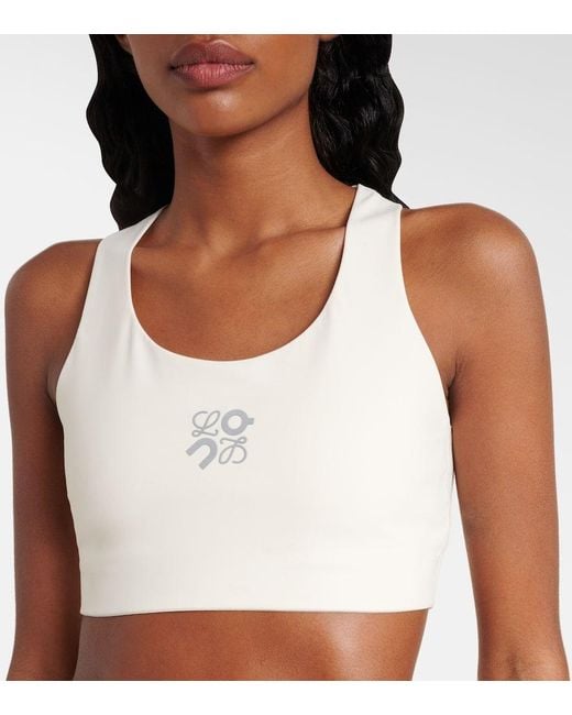 【LOEWE】 x On sports bra Loewe x On logo sports bra Loewe