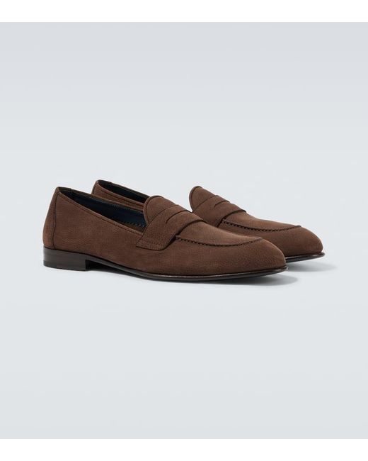 Mocassini Appia di Brioni in Brown da Uomo