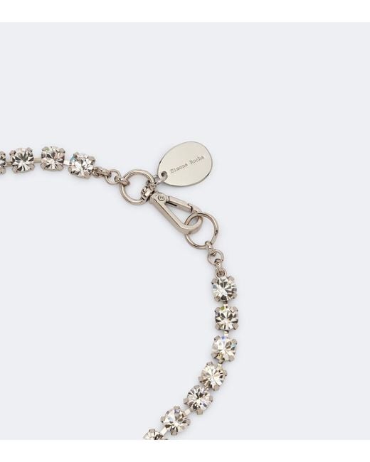 Simone Rocha Metallic Embellished Necklace
