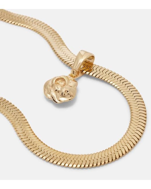 Magda Butrym Metallic Plated Chain Necklace