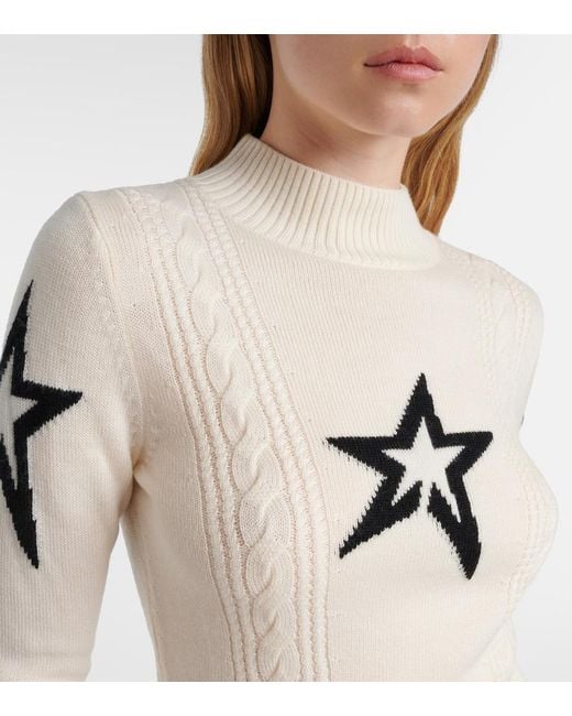 Perfect Moment Natural Cable Under Layer Sweater