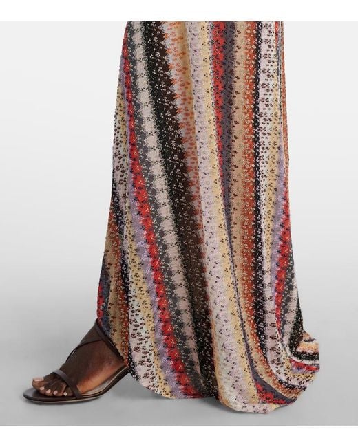 Missoni Multicolor Lame Maxi Dress