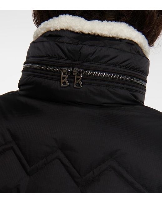 Bogner Black Valea Padded Ski Jacket