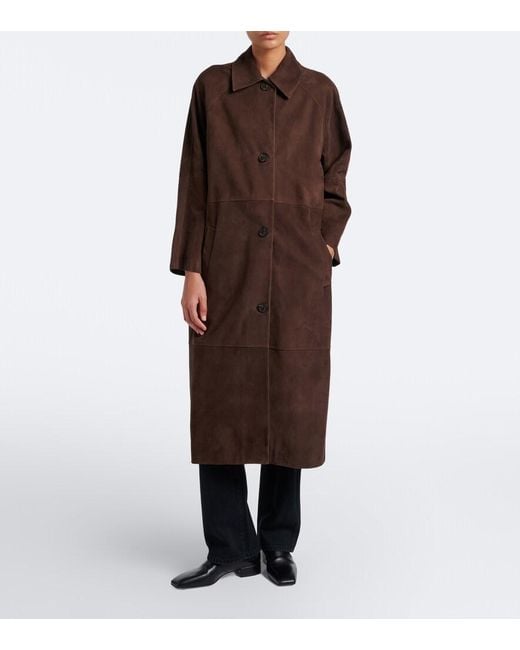 Arma Brown Judy Suede Coat