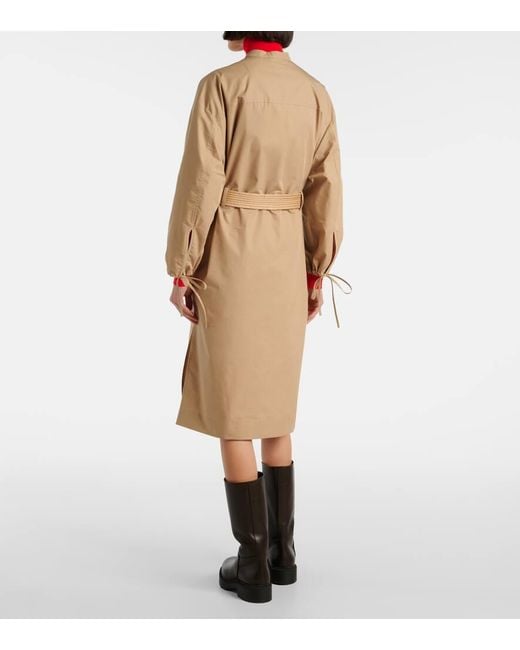 Abito Midi di Moncler in Natural