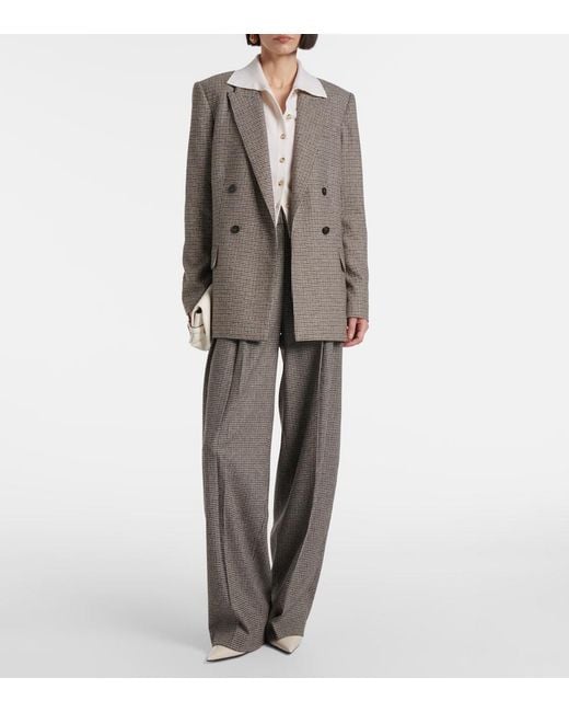 Vince Brown Houndstooth Blazer