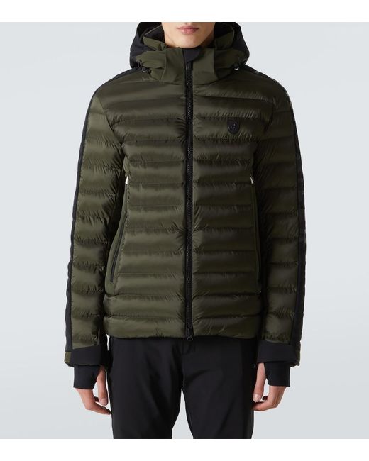 Toni Sailer Green Ian Puffer Ski Jacket for men