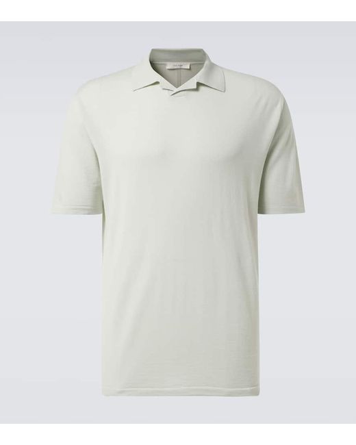 Polo Mauro di The Row in White da Uomo