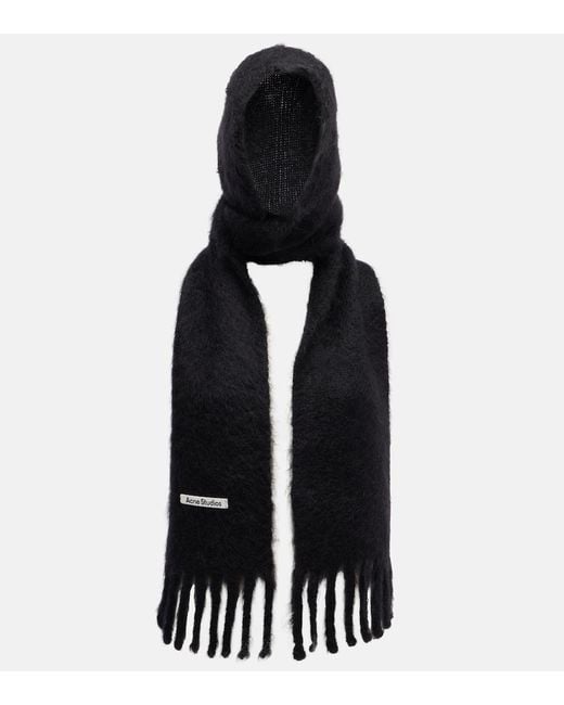 Sciarpa Kooder di Acne in Black