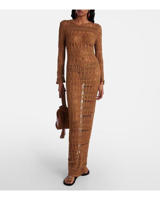 Isabel Marant Natural Maxikleid Palomagf