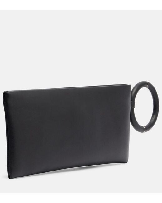 Tom Ford Black Aura Leather Clutch
