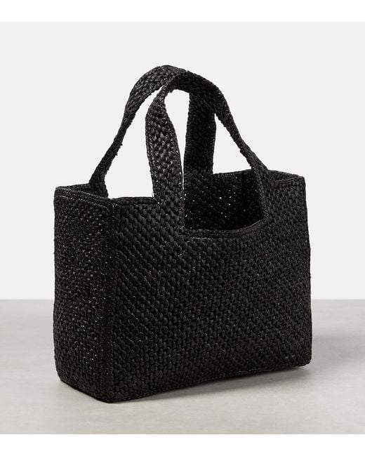 Loewe Black Small Font Tote Bag