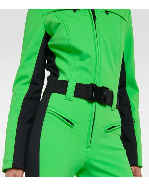 Goldbergh Parry Faux Furtrimmed Ski Suit in Green Lyst