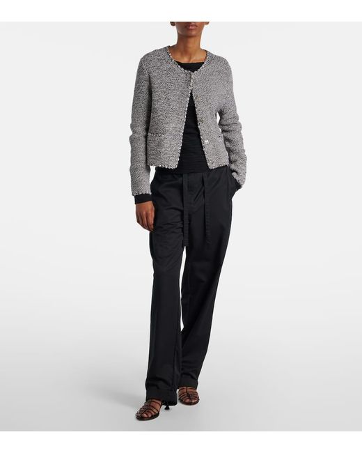 Proenza Schouler Gray Label Jacke Nidia Aus Baumwolle