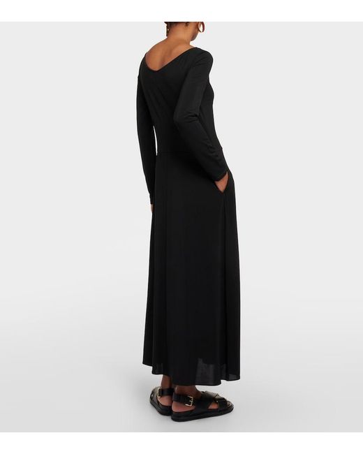 Robe Longue Valido Max Mara en coloris Black