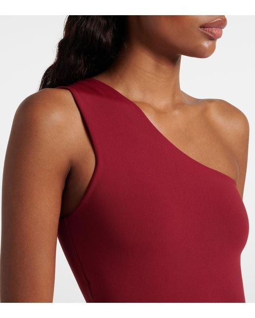 Taller Marmo Red Set Aus Badeanzug Und Pareo