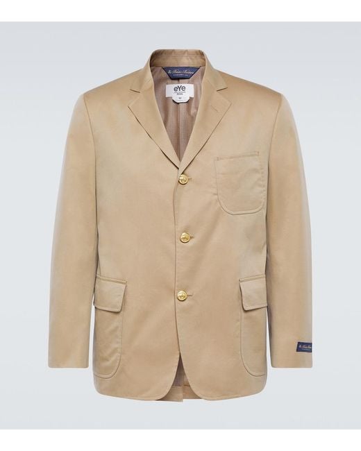 Junya Watanabe Natural X Brooks Brothers Gabardine Blazer for men