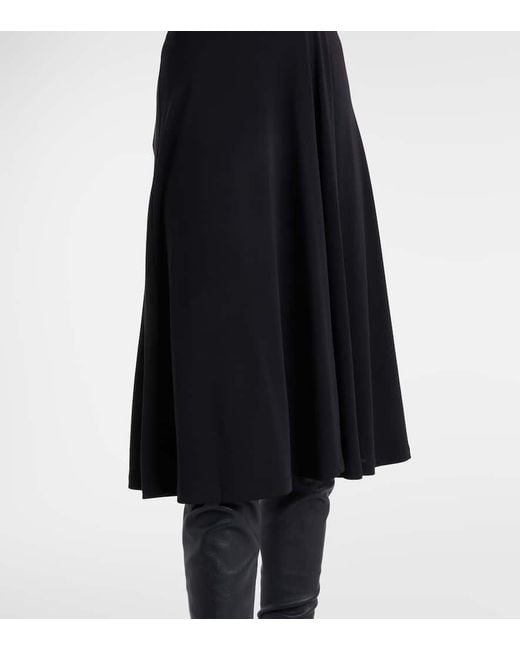 Totême  Black Midirock Aus Jersey