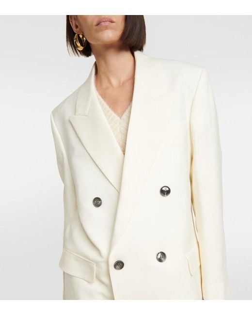 AMI Natural Wool Blazer