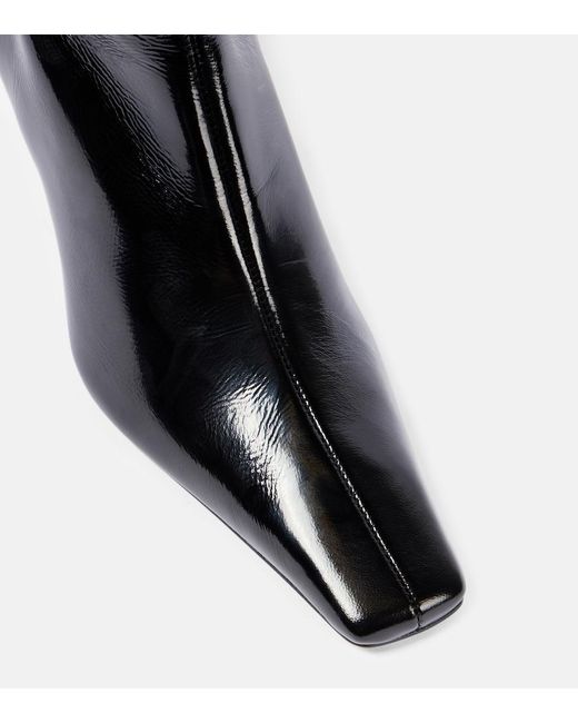 Proenza Schouler Black 60 Leather Ankle Boots