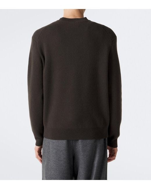 Lisa Yang Gray Edmond Cashmere Sweater for men