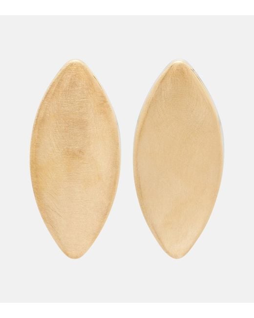 Pendientes Calissons Jacquemus de color Natural