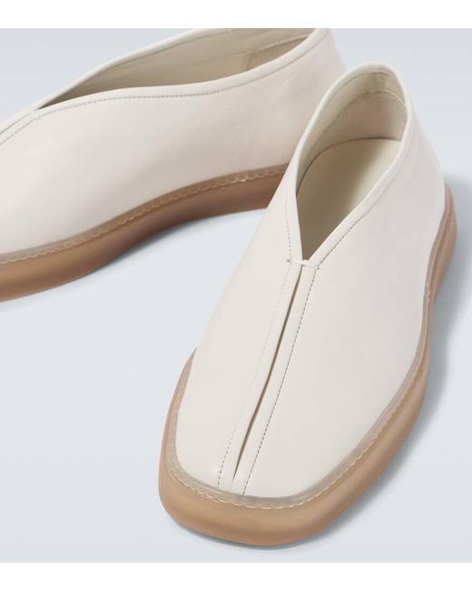 Slip-On Linoleum di Lemaire in White da Uomo