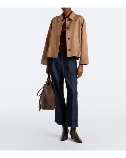 Max Mara Blue Wide-Leg Jeans