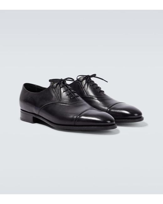 Stringate Moorgate di John Lobb in Black da Uomo