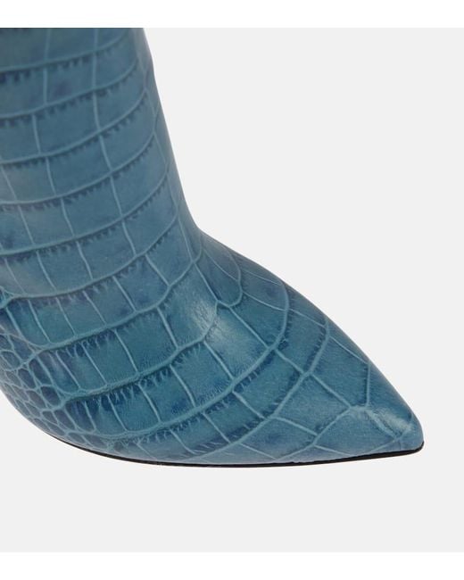 Paris Texas Blue Boots