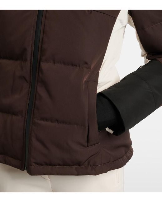 Yves Salomon Brown 64Cm Down-Filled Jacket