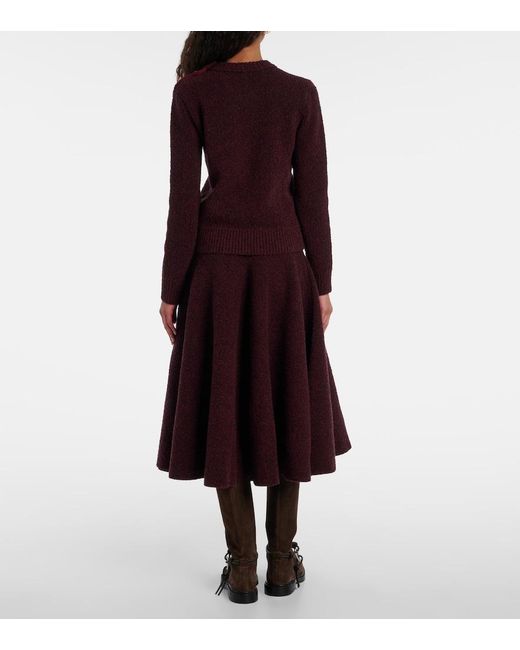 Bottega Veneta Purple Knot Sweater