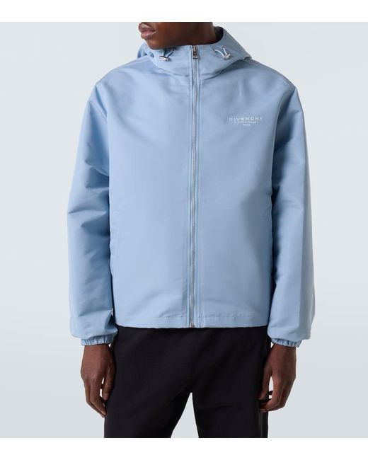 Givenchy Blue Stamp Technical Jacket for men