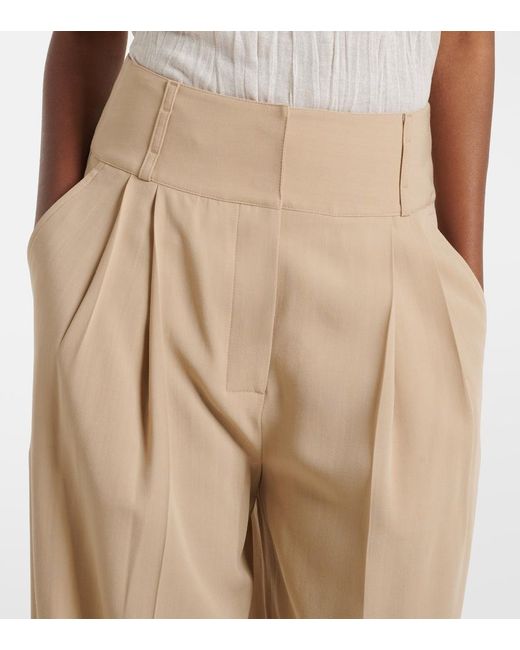 Totême Natural Draped Balloon Pants