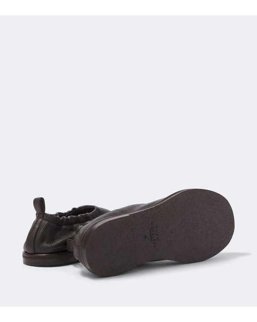 Studio Nicholson Brown Korine Leather Slip-On Shoes for men