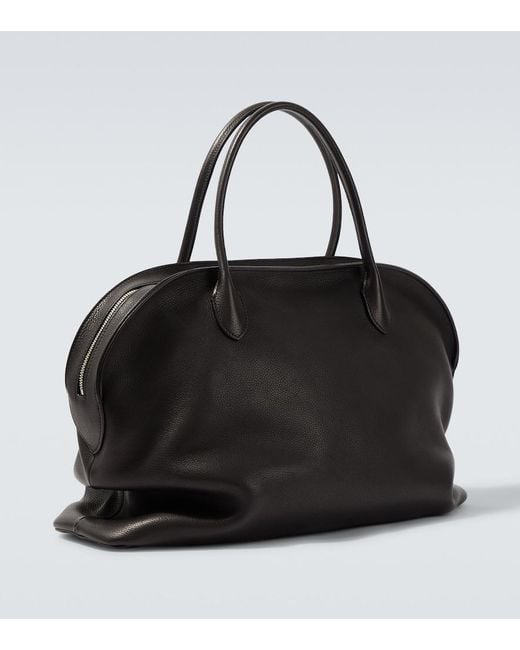 The Row Black Agnes 16 Leather Top-Handle Bag for men