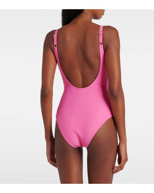 Heidi Klein Pink Badeanzug