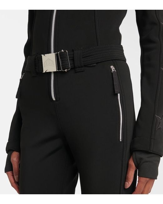 Jet Set Black Belted Ski Suit