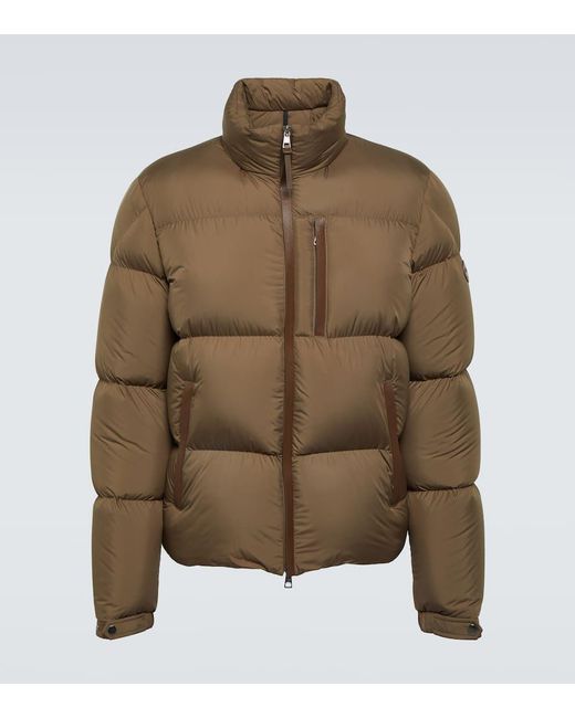 Chaqueta de plumas Besbre Moncler de hombre de color Green